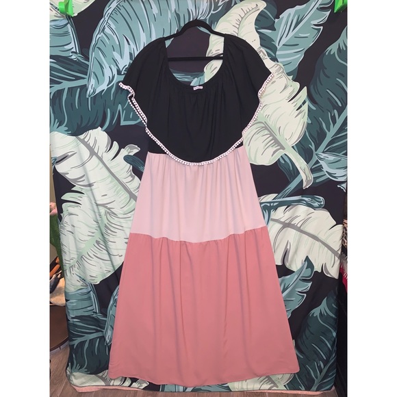 Egy California Women’s Plus Size Boho Bohemian Multi-Color Maxi Dress Size 3XL - Picture 1 of 10